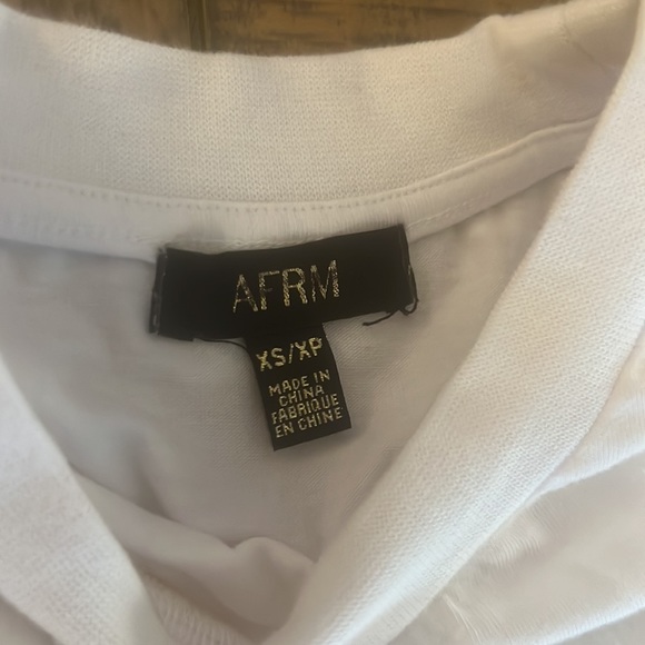 AFRM white crop tee - Picture 6 of 6